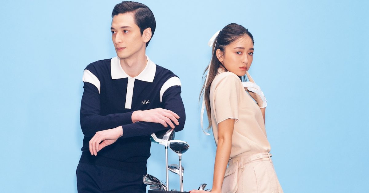 フランス発のゴルフウェアA.P.C. GOLF、人と差がつくギア４選