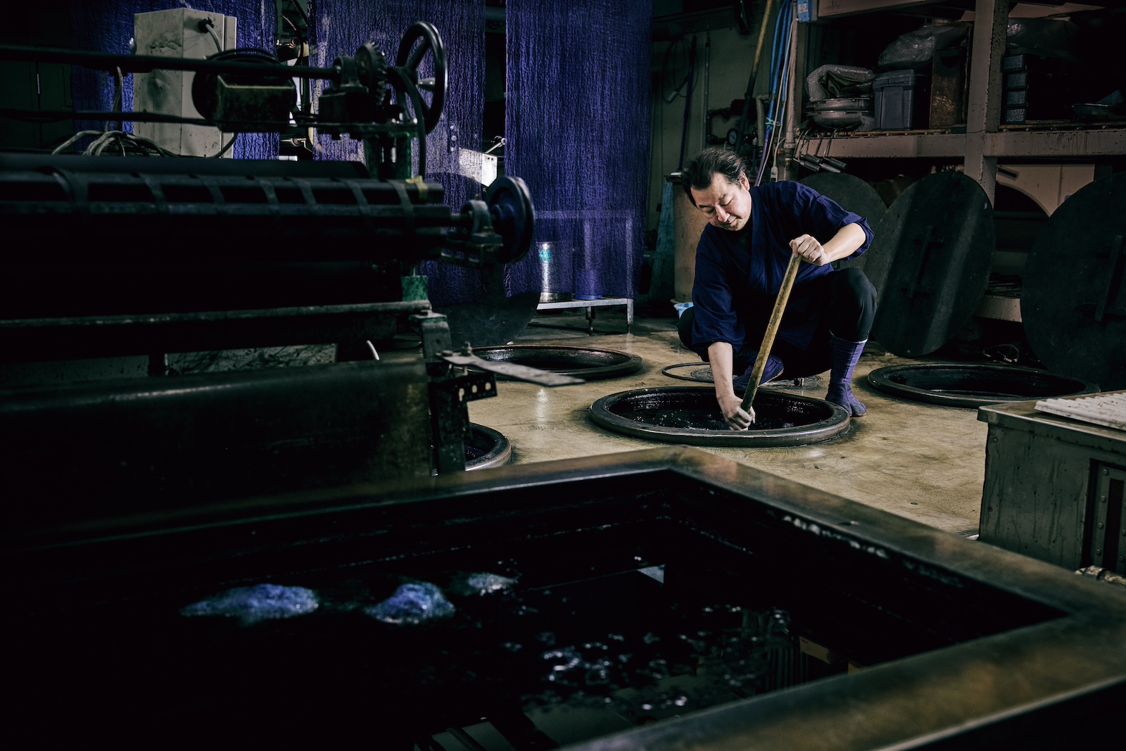 江戸時代から続く伝統技法を守り、真の“ジャパンブルー”を次代に伝承