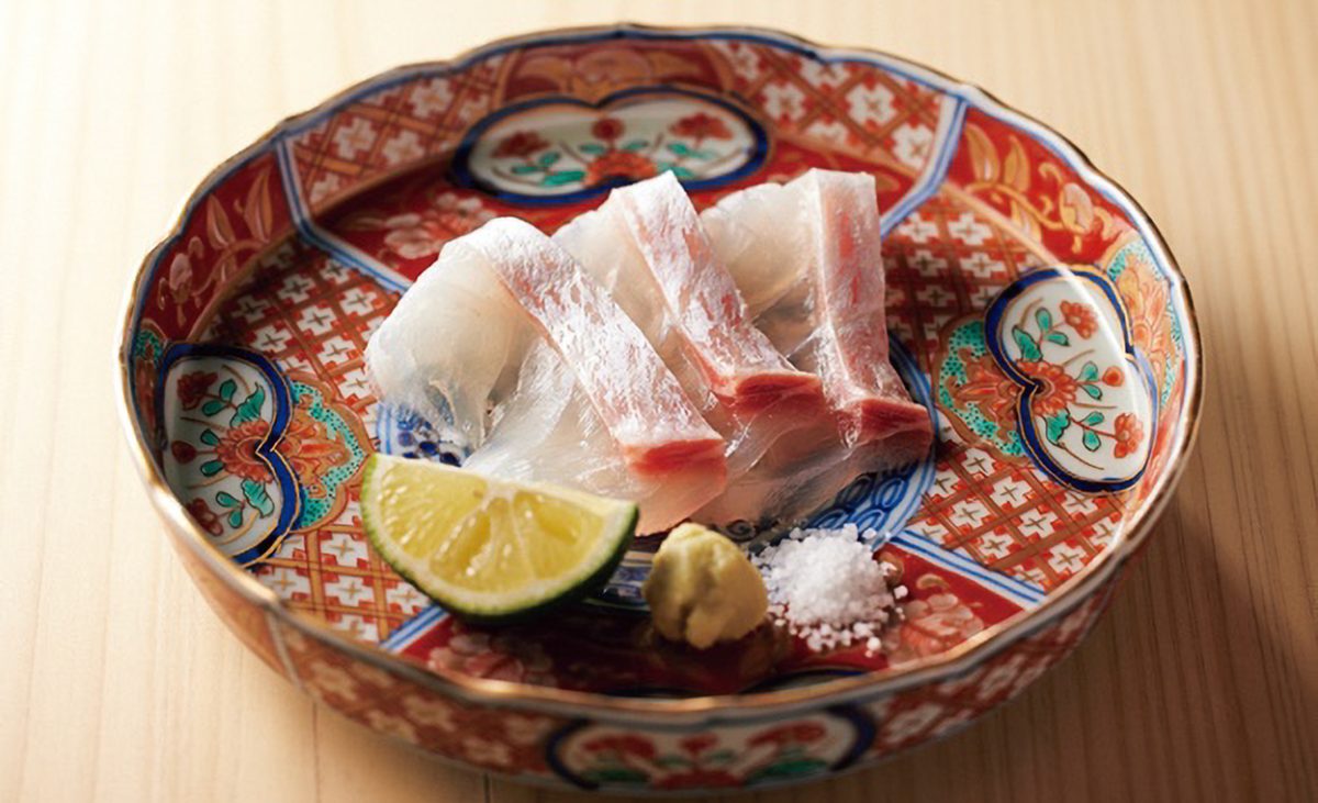 「Sushi Hōseki - Kenji Gyoten」の鯛