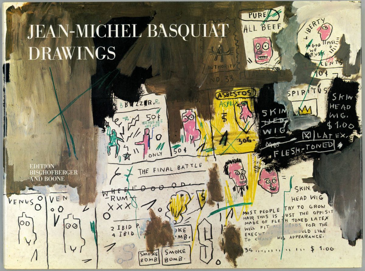 『JEAN-MICHEL BASQUIAT DRAWINGS』Edition Bischofberger and Boone 1985年