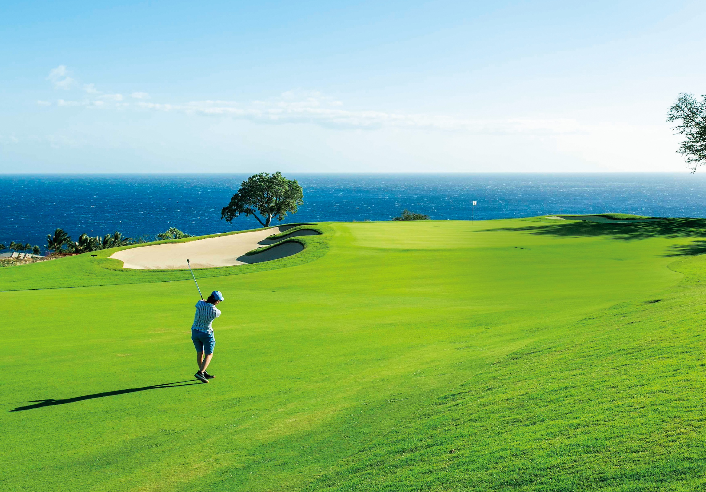ゴルフコース VIPが注目する宿泊者専用コース、ハワイのラナイ島「マネレ・ゴルフ