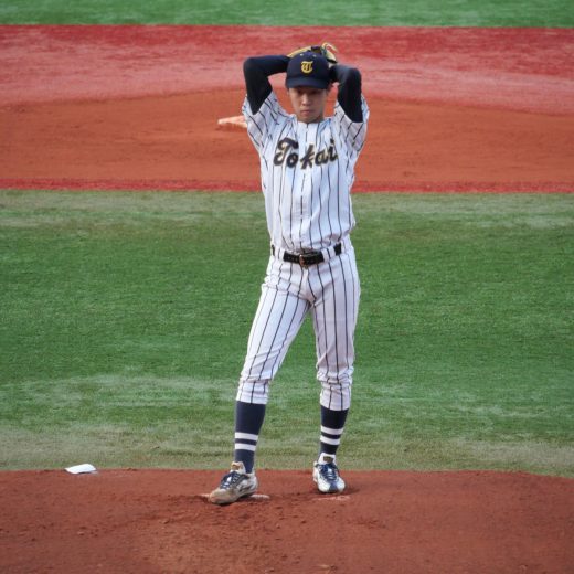 東海大学時代の山﨑伊織
