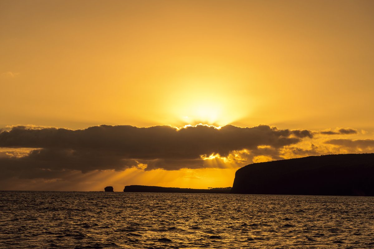 ラナイ島の夕陽