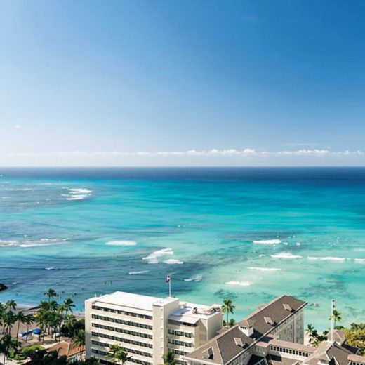 「シェラトン・プリンセス・カイウラニ」のオーシャンビュー