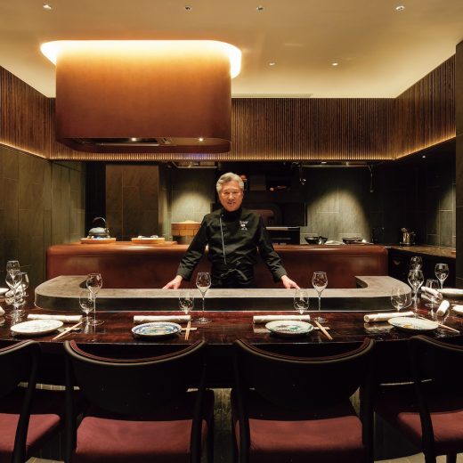 「Ginza 脇屋」のカウンター