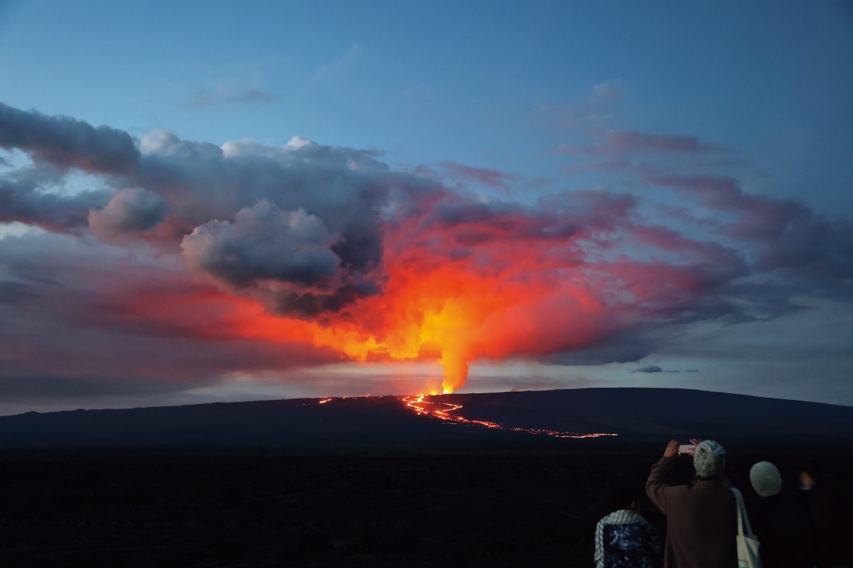 マウナロア山の噴火