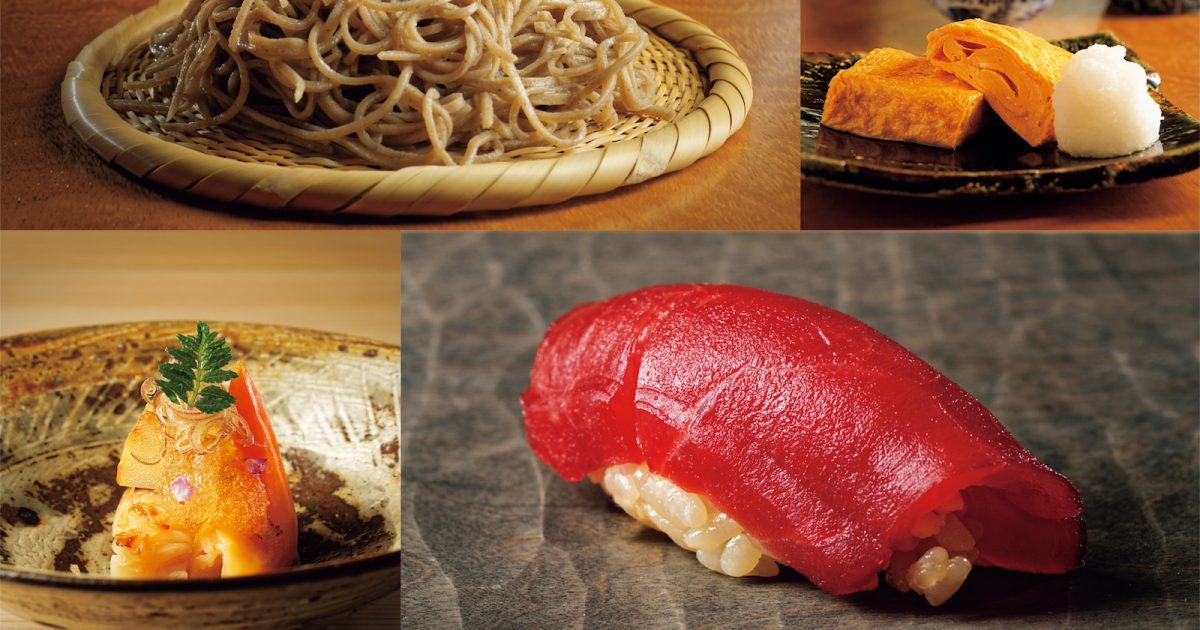 気鋭の鮨、希少な蕎麦。中田英寿が通う、和食店2選