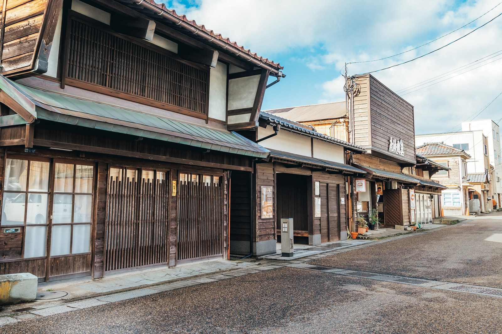 三國湊の街並み