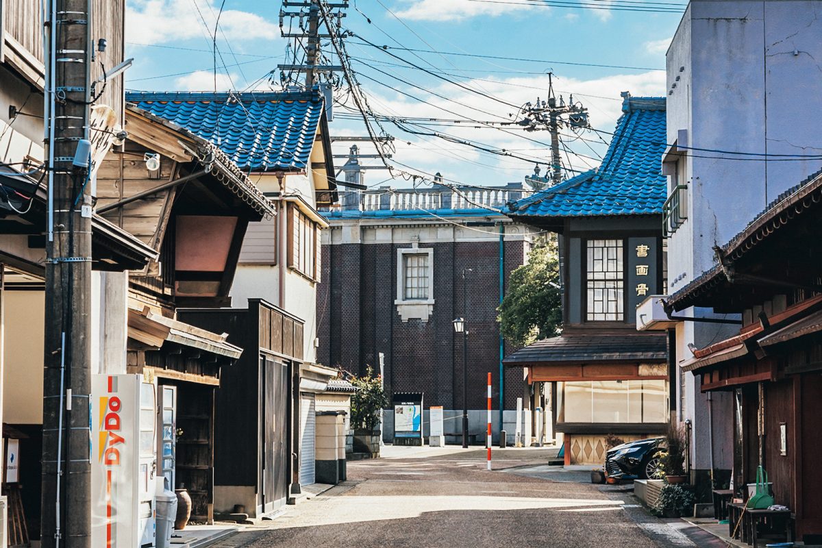 三國湊の街並み