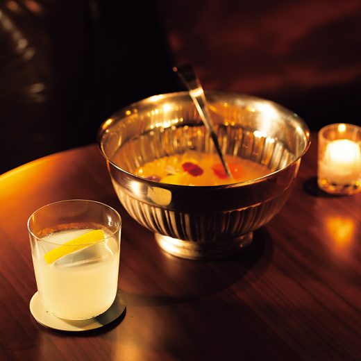「Punch Room」のパンチカクテル