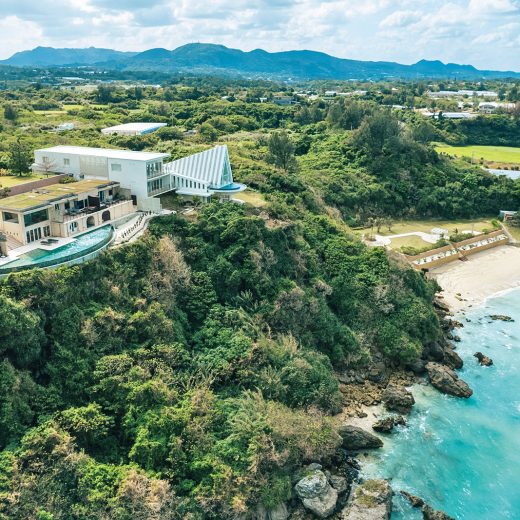 上空から見た「KAYATSUMA OKINAWA」