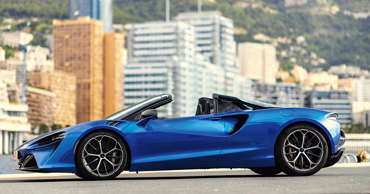 マクラーレンの超軽量ハイブリッド・スーパーカー、新型「アルトゥーラ