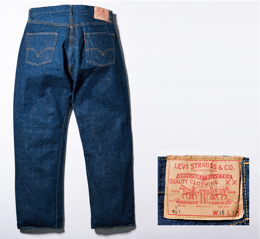 Levis® 501 ビッグE 1960s（BACK）