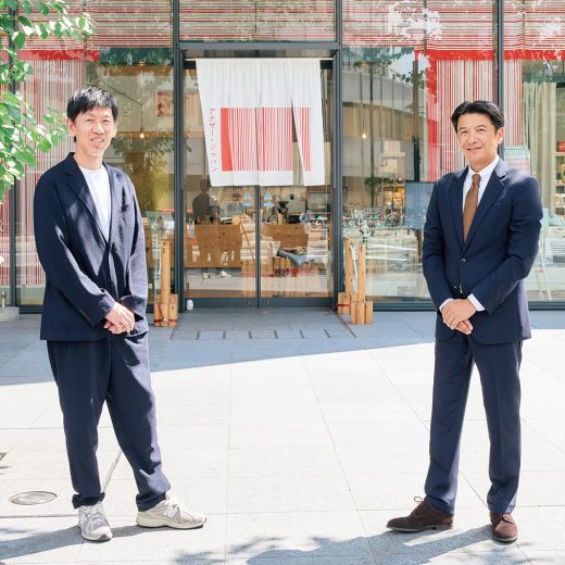 中川政七(淳)氏と西羅曜旦氏