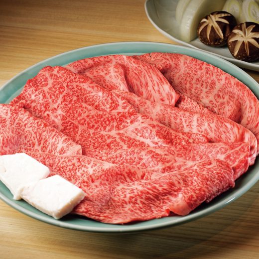 「銀座吉澤（肉処）」のすき焼き