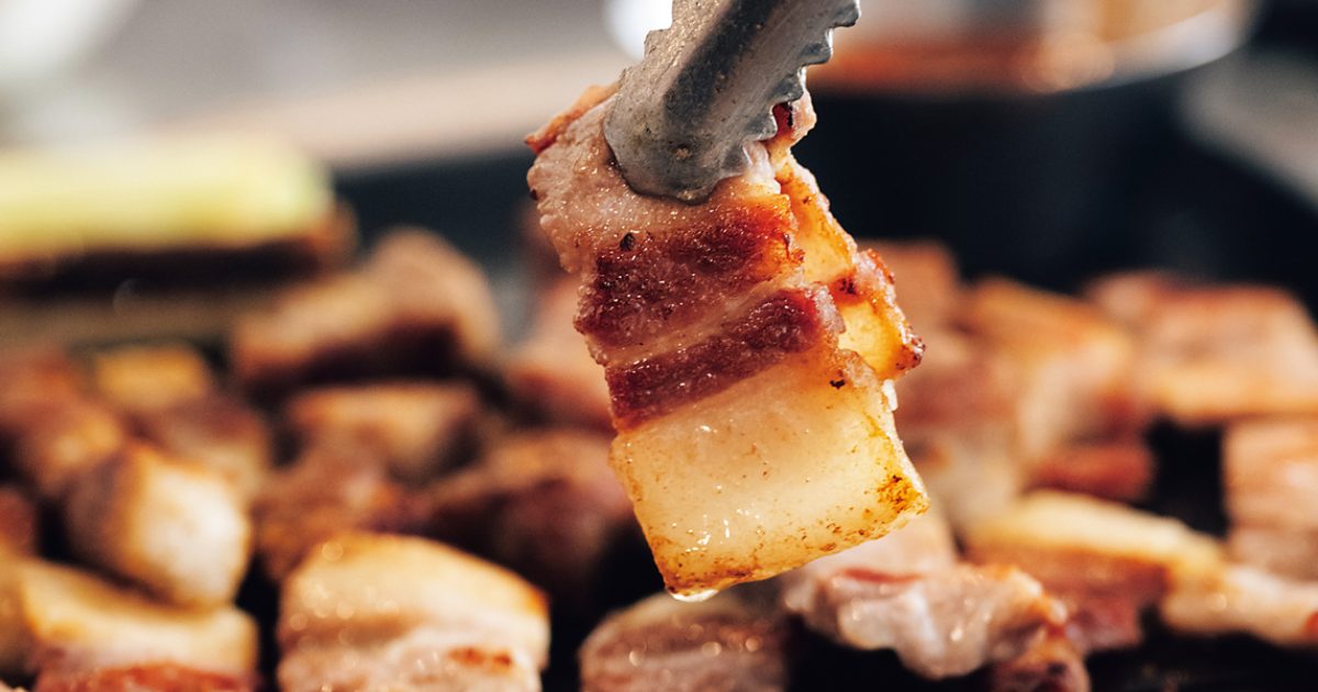 192日熟成させたサムギョプサルが人気! 韓国の熟成豚焼肉の新店 192日熟成させたサムギョプサルが人気! 韓国の熟成豚焼肉の新店
