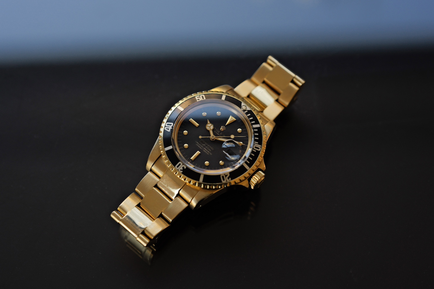 ROLEX サブマリーナ Ref.1680/8用 シンガー社製 ブルーフジツボ