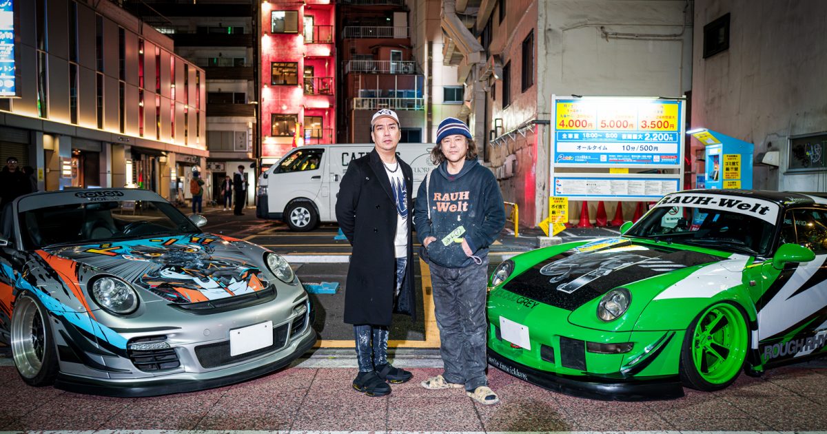 RWBポルシェにアートを描く。ロナルド・ヴェンチューラ個展