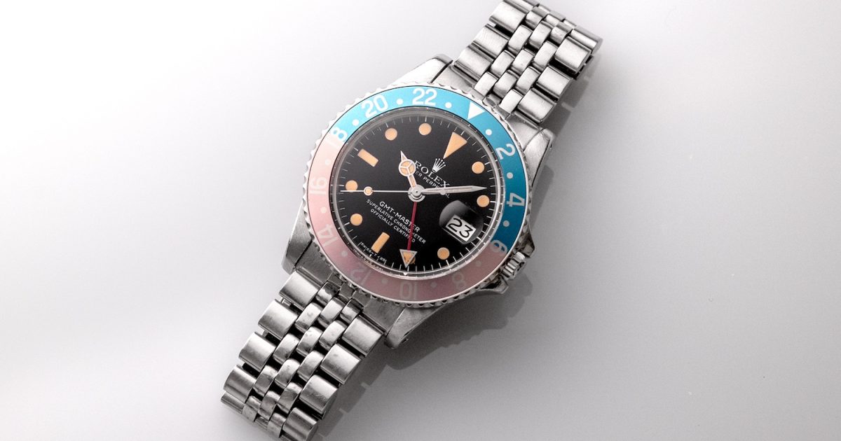 NH34搭載 機械式自動巻 GMTマスター1675ヴィンテージ NH34搭載 機械