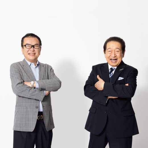 笑顔の草野仁氏と和田秀樹氏