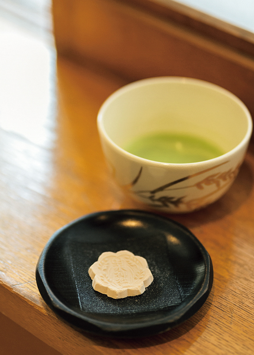 いみづ茶寮のお茶菓子