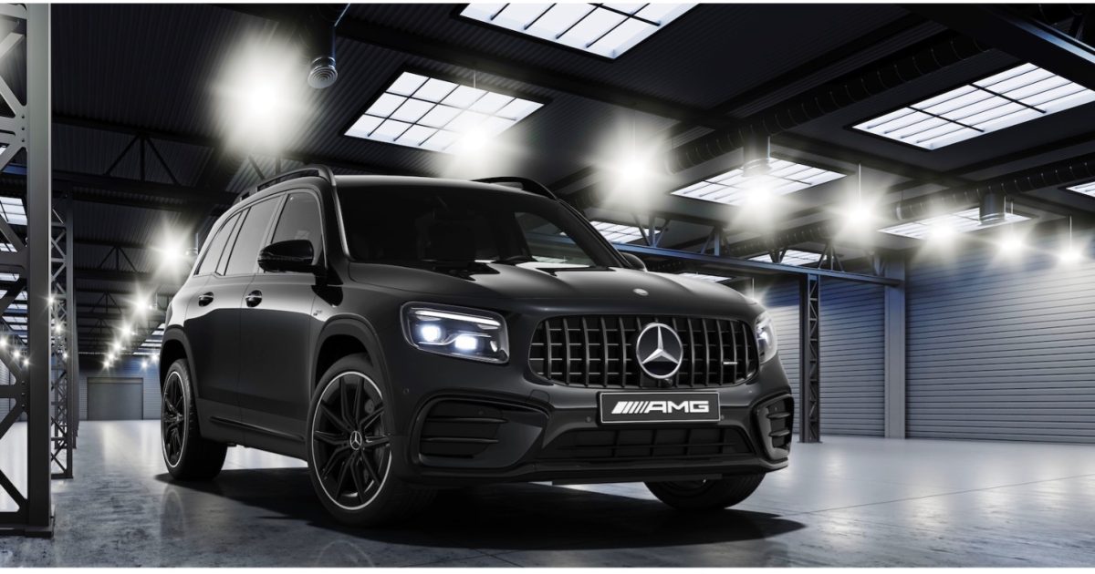 完売間近！ “オールブラック”のメルセデスAMG「GLB」