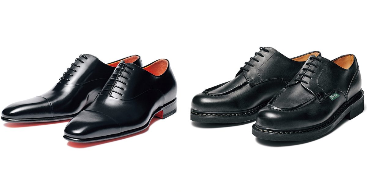 サントーニ、パラブーツ。阪急メンズバイヤーが選ぶ、大人にふさわしい革靴3選