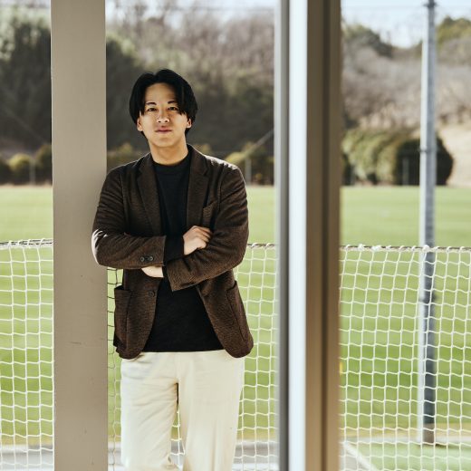 FC町田セルビアのCOO上田武蔵。