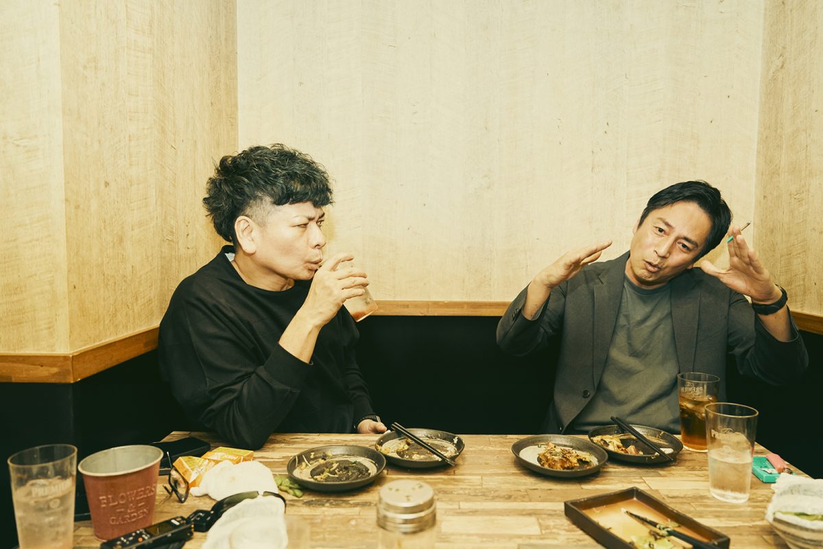 桝本壮志さんと徳井義実さん