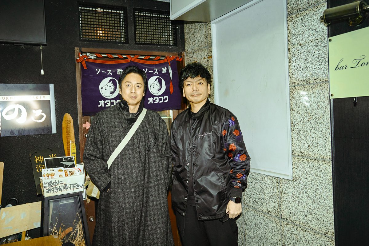 桝本壮志さんと徳井義実さん