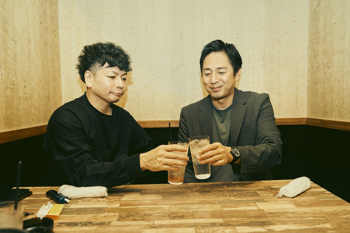 桝本壮志さんと徳井義実さん