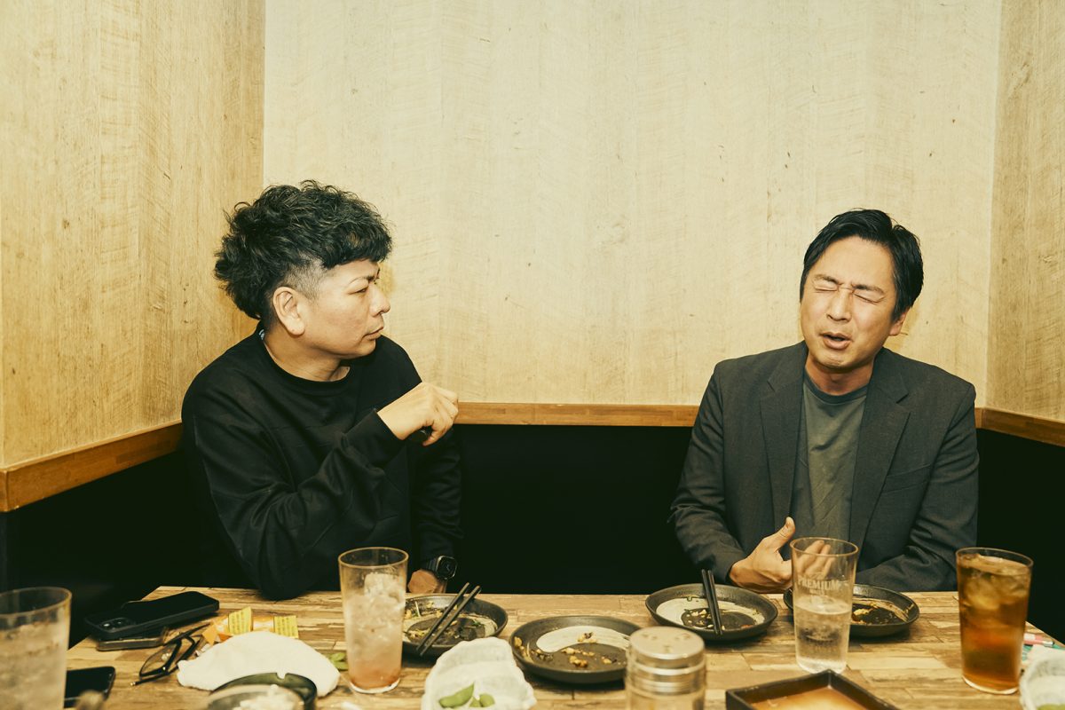 桝本壮志さんと徳井義実さん