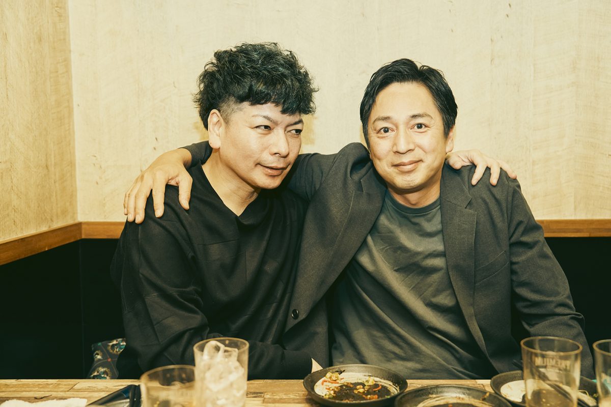 桝本壮志さんと徳井義実さん