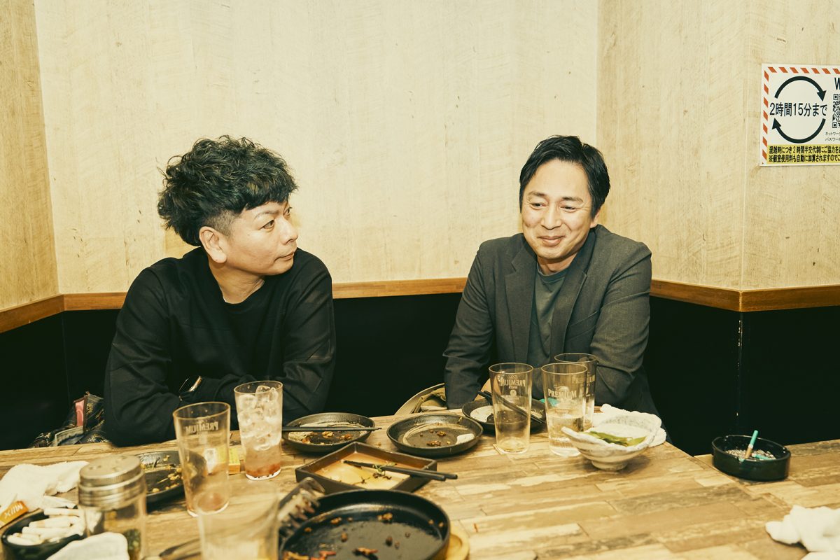 桝本壮志さんと徳井義実さん