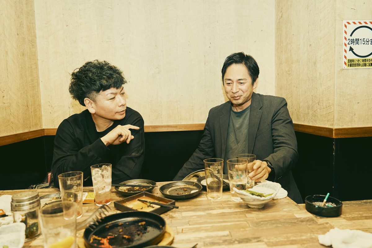 桝本壮志さんと徳井義実さん