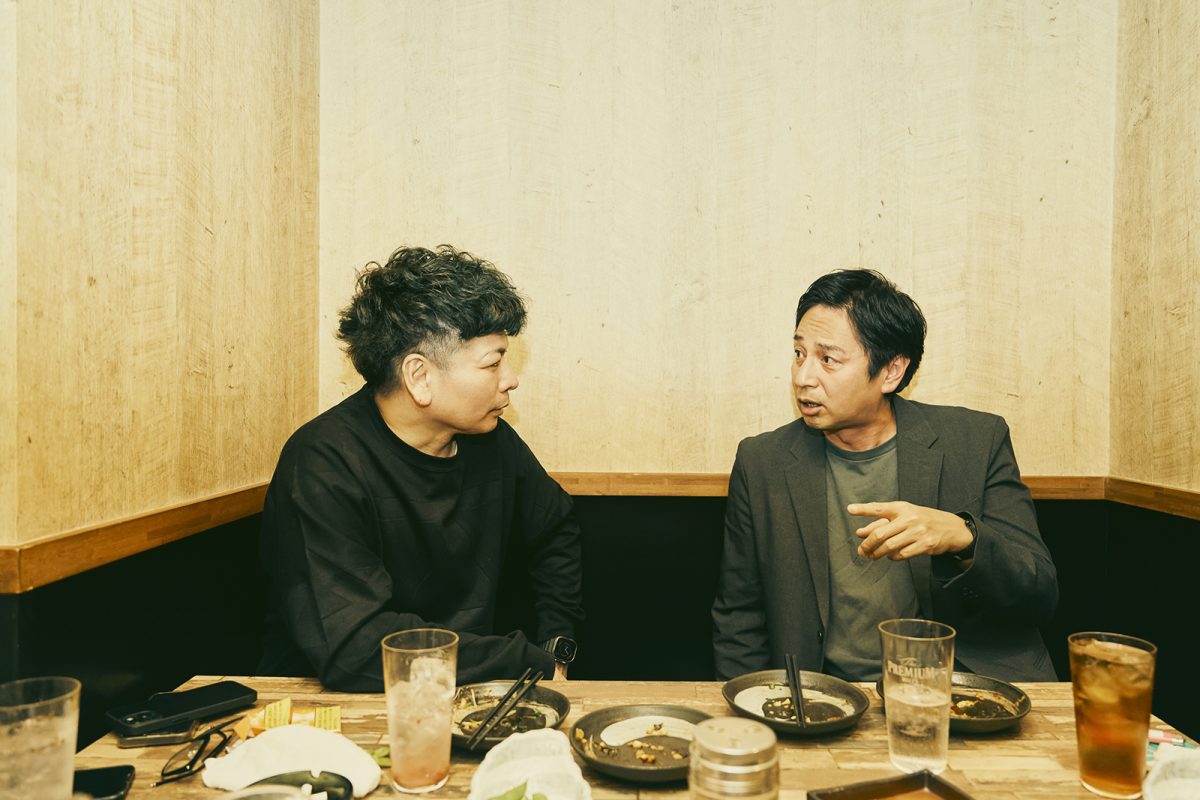桝本壮志さんと徳井義実さん