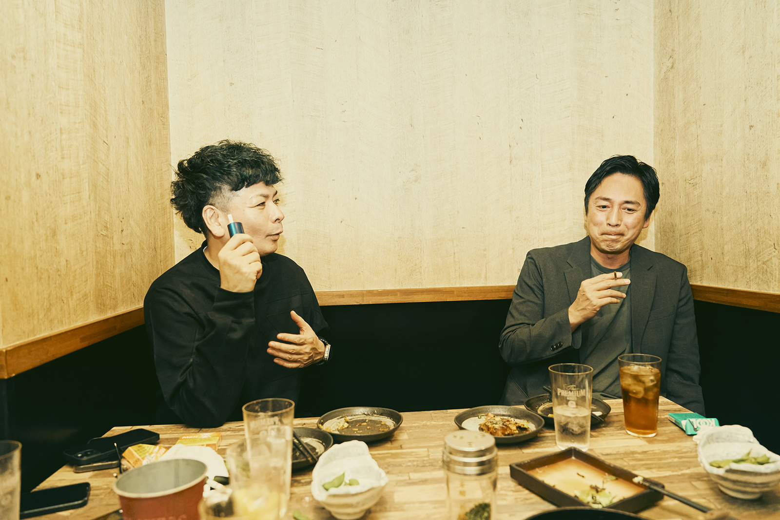 桝本壮志さんと徳井義実さん