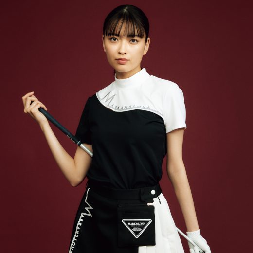 ゴルフルックの茅島みずきさん