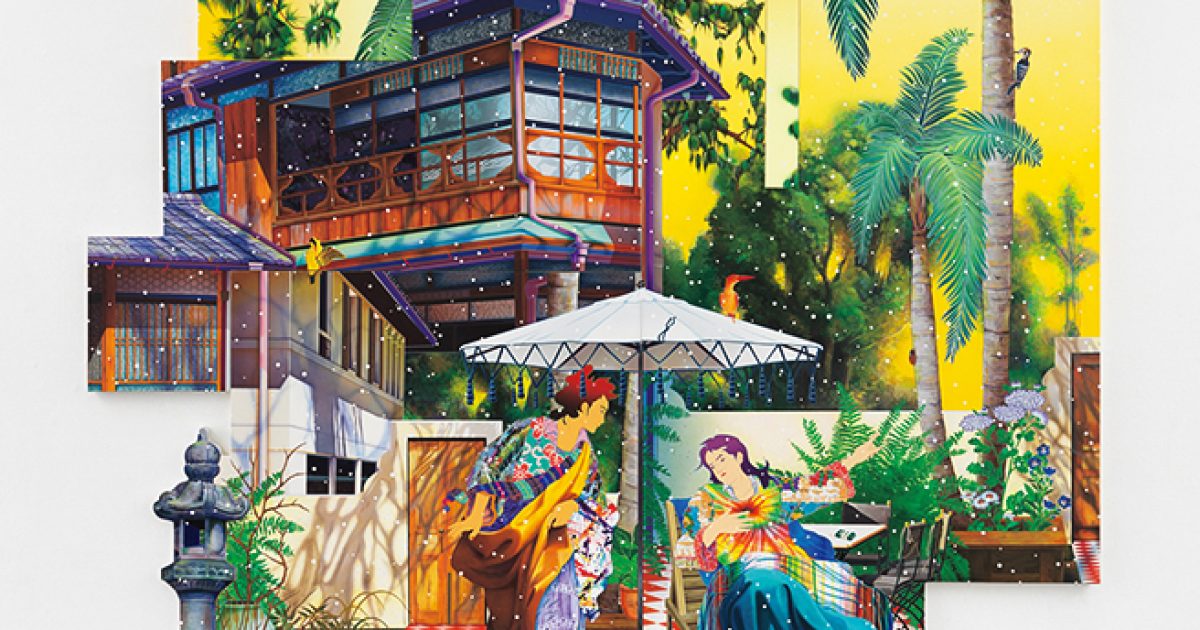 世界を魅了する現代美術家・松山智一、東京初の大規模個展が麻布台