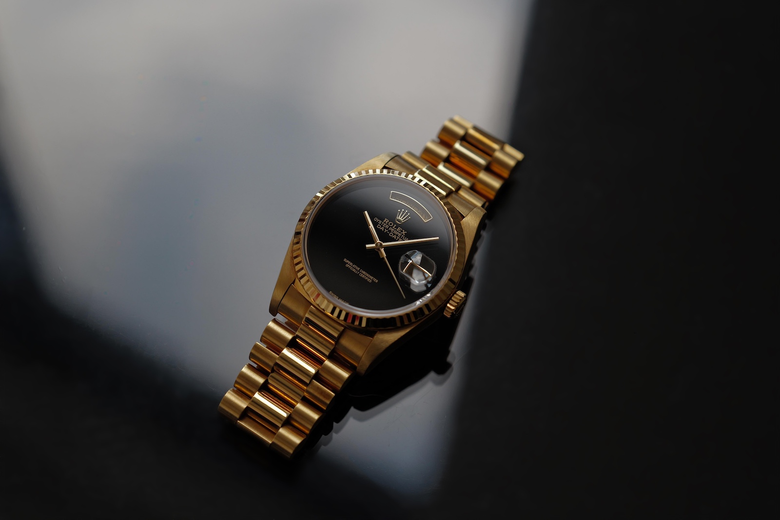 テイテイテイテイテイ　 ロレックス1993年製「デイデイト」は、オニキスダイヤルの超人気モデル