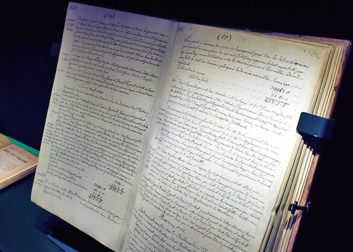 時計製作の教科書の原本