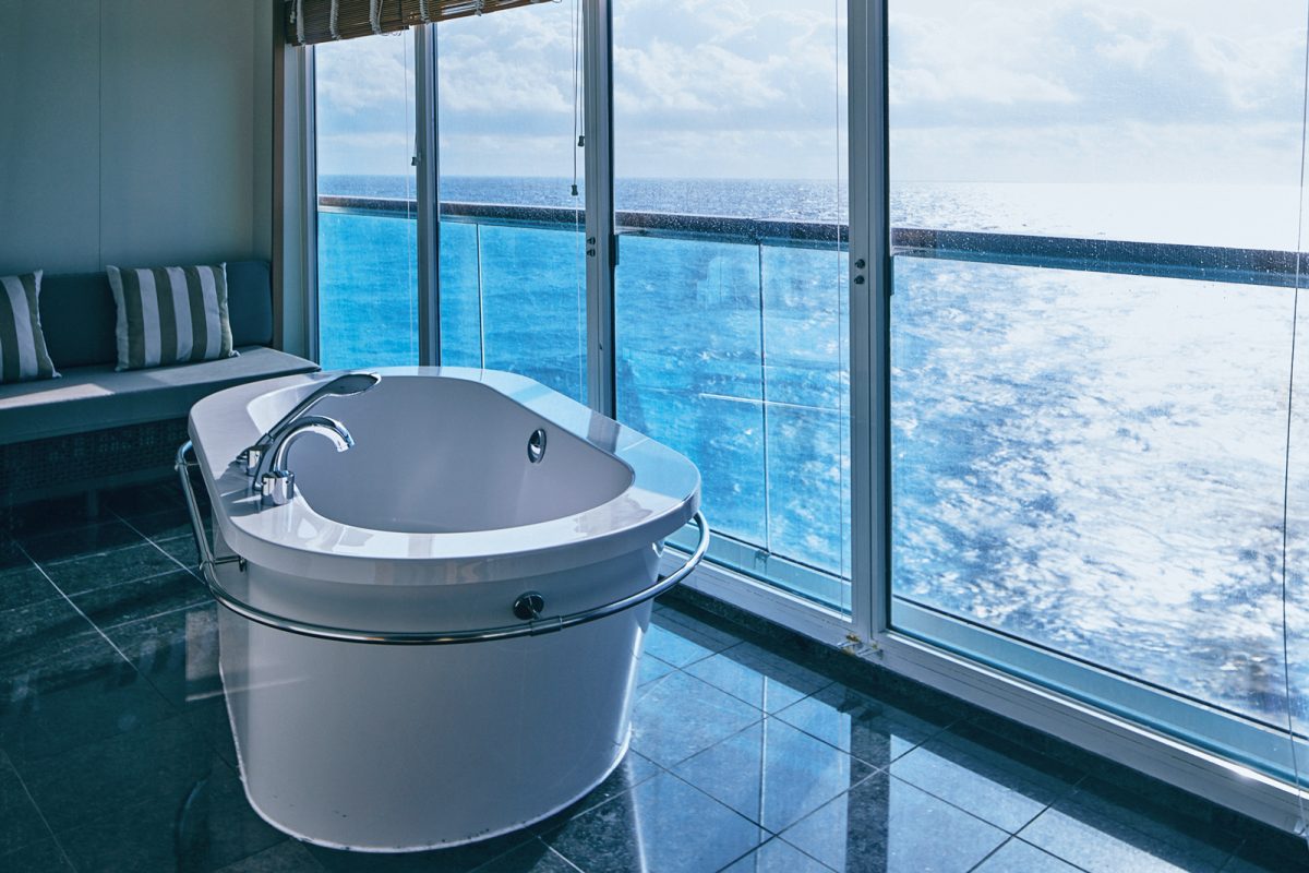 「MITSUI OCEANスイート」のバスルーム