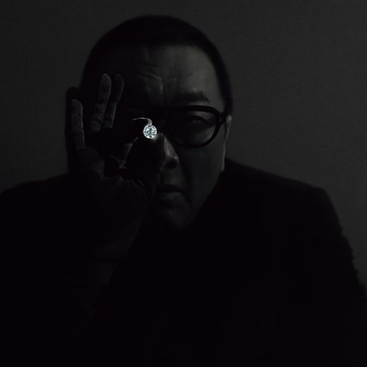 ダイヤモンドを持つ見城氏