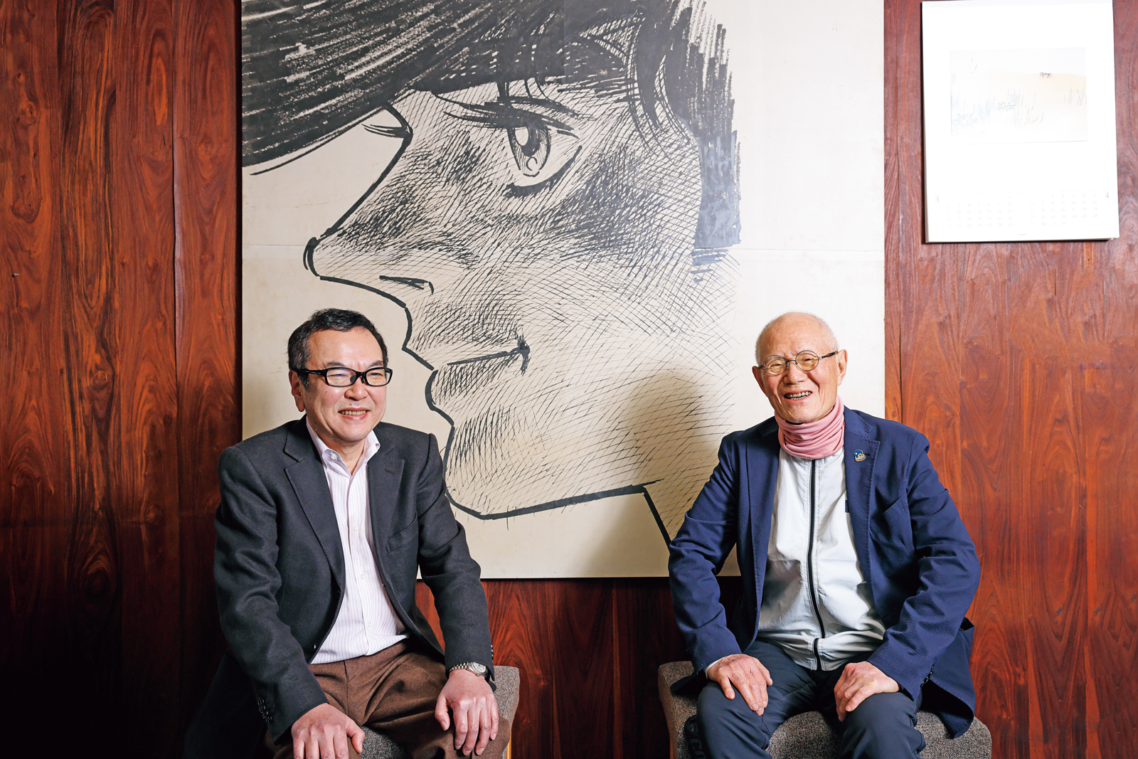 和田秀樹氏とちばてつや氏