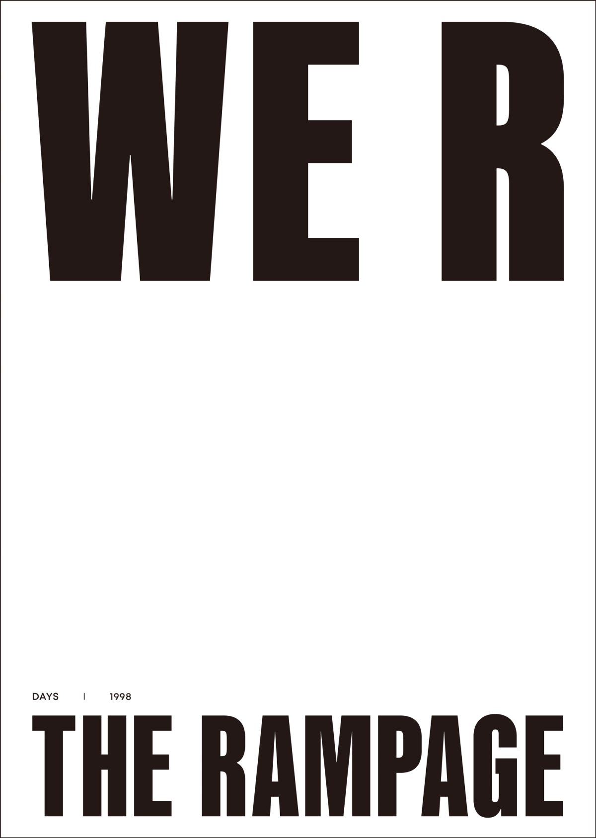 THE RAMPAGE2冊組フォトブック『WE R』