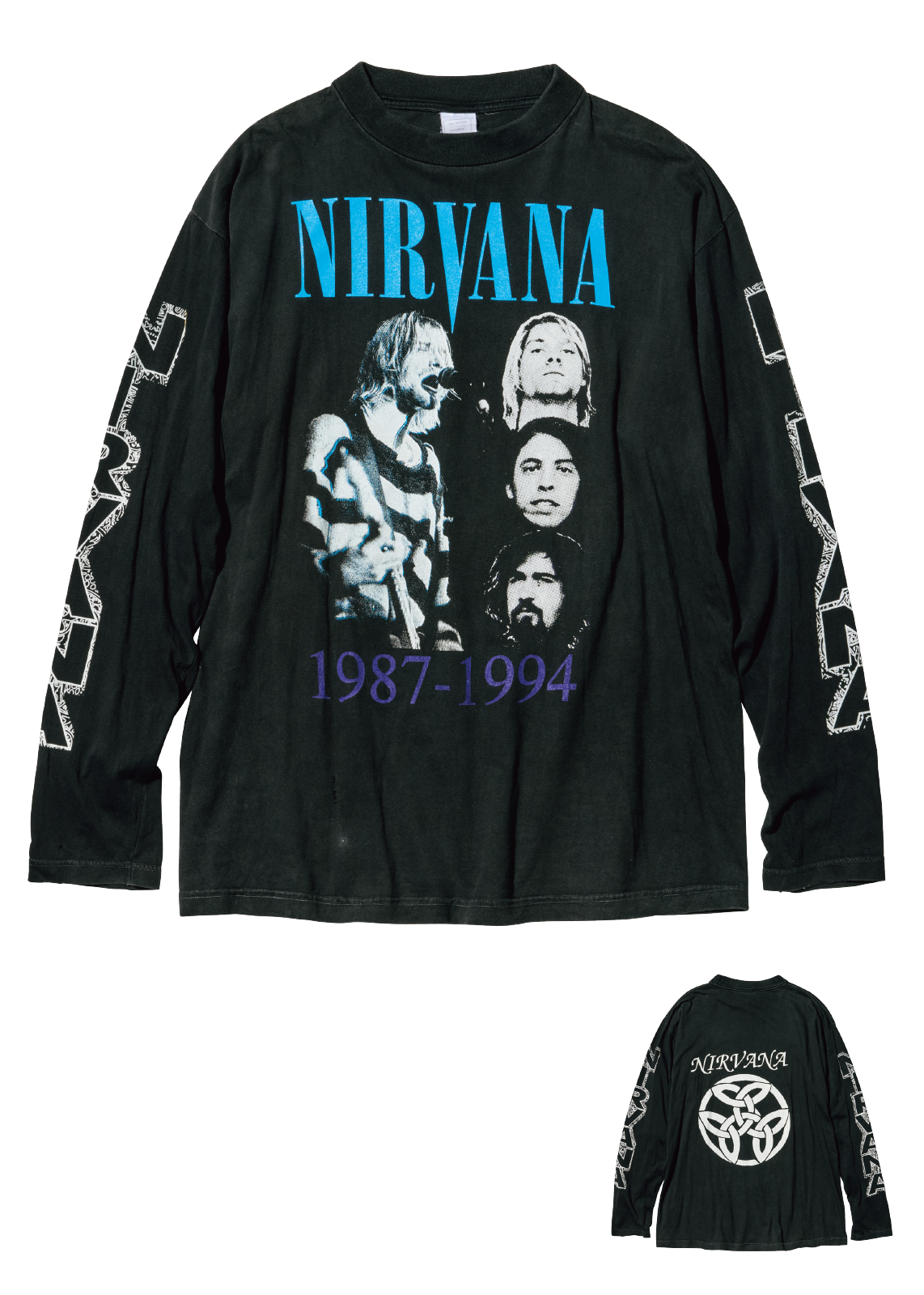 NIRVANAのTシャツ