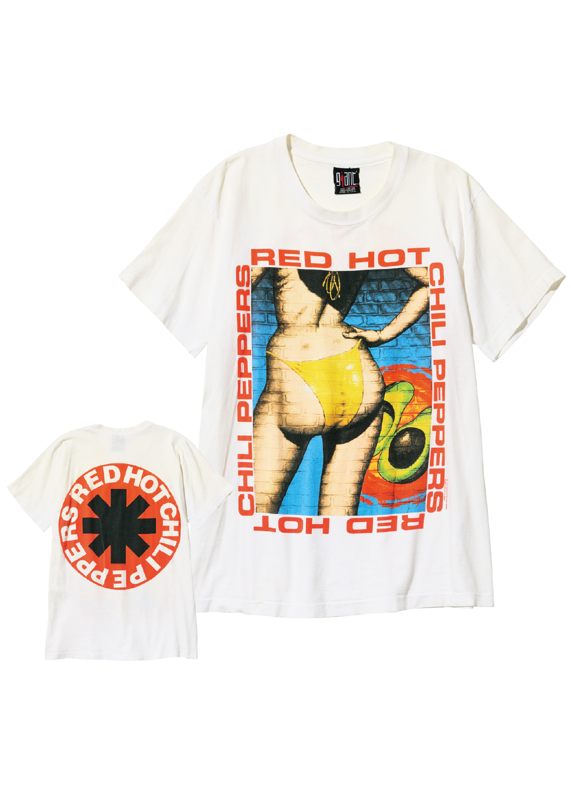 レッド・ホット・チリ・ペッパーズのTシャツ