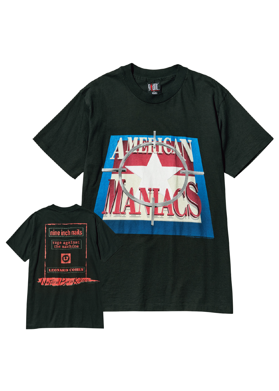 『ナチュラル・ボーン・キラーズ』のサントラのTシャツ