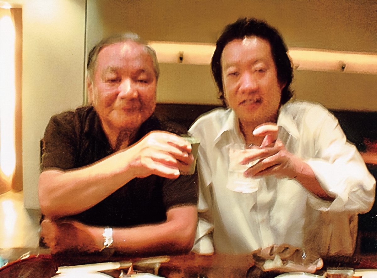 内田勝氏と福田淳氏