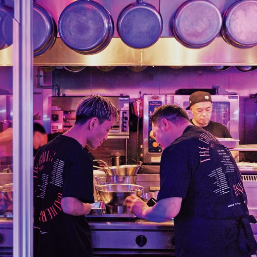 「The Chefs Gathering」で料理を作るシェフたち